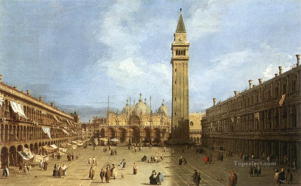 Piazza San Marco 1730 Canaletto Oil Paintings